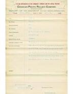 C.P.R. Revelstoke Division - Accident report [R-003 / Injuries / Nakayama, September 22, 1910]