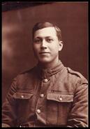 David Chase in World War I uniform
