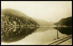 Postcard of Otter Lake at Tulameen