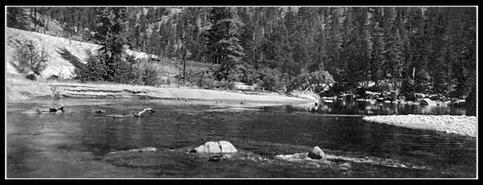Fishing at Bromley Rock on the Similkameen River