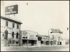 [Bank of Montreal and other stores, Penticton]