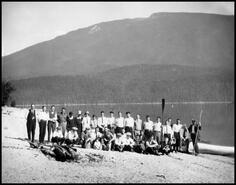 Group at Mabel Lake Resort