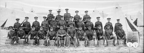 "Bugle Band" 121st Battalion "Western Irish"
