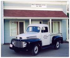 Hedley Improvement District office and truck