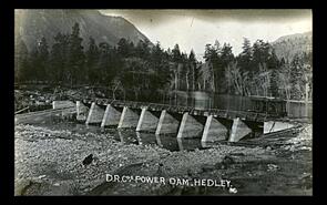 Daly Reduction Company's power dam