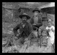 Unidentified Indigenous family