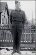 Albert Woodske in military uniform
