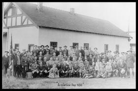 Group at Armistice Day