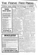 The Fernie Free Press, August 11, 1911