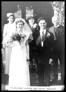 Mary Glover and Steve Yadernuk wedding portrait