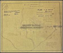 Plan of an addition to the townsite of Silverton, being a subdivision of a portion of Lot 434, Kootenay District