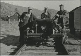 C.P.R. section crew at Okanagan Falls railway station
