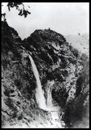 Murray Creek waterfall used for fruit orchards at Spences Bridge