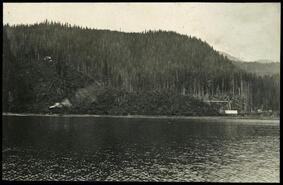 Anyox waterfront, ca. 1910