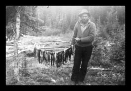 Bill Moore with fish catch