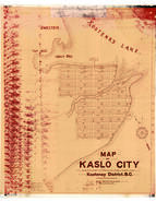 Map of Kaslo City