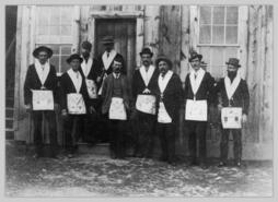 Members of Spallumcheen Masonic Lodge #13, Lansdowne