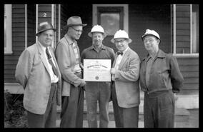 Vernon Box & Pine Lumber Co. Ltd., W.C.B. safety award