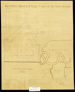 Plan of NE 1/4 Township 18 Range 9 West of the Sixth Meridian 