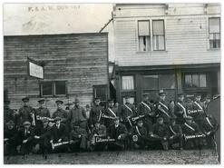 Group of soldiers from Grand Forks 2nd contingent.