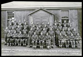 Members of No. 7 Platoon, No. 2 Company at Camp Vernon