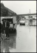 Finlayson Street during 1972 Sicamous flood