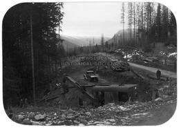 Road building - Lower Slocan Valley