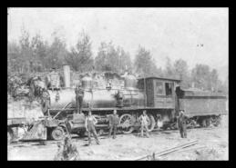 C.P.R. engine No. 409 near Greenwood on the Columbia & Western line