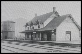 C.P.R. depot, Grand Forks, B.C.