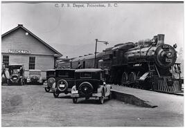 C.P.R. depot, Princeton, B.C.