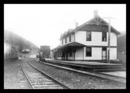 Columbia & Western train station at Greenwood