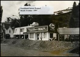 D/T the beginning, Peachland sewer