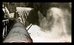 Illecillewaet power dam, Revelstoke