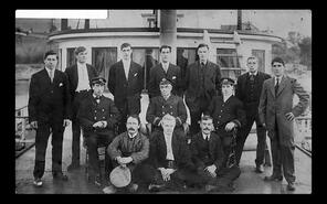 Sternwheeler crew of the S.S. Okanagan