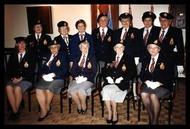 Canadian Legion, Ladies Auxiliary officers