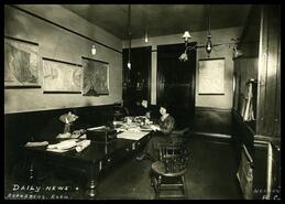 Nelson Daily News reporters room