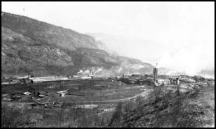 View of smelter