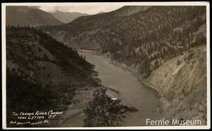 "Fraser River Canyon near Lytton B.C."