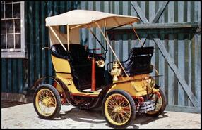 1899 Dedion Bouton automobile
