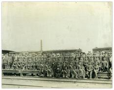 Group of W.W. I soldiers from Grand Forks, B.C.