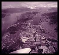 Aerial photo of Winfield, Oyama, and Okanagan Centre