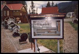 Frank Mills outdoor mining exhibit