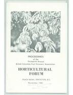 Proceedings of the 13th annual B.C. Fruit Growers' Association Horticulture Forum