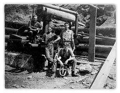 Young men mining