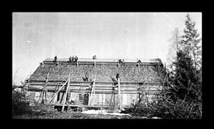 Construction of the Sanatorium at New Denver Japanese internment camp