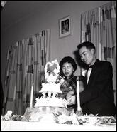 Susan Wong and Dick Bow Gee's wedding reception