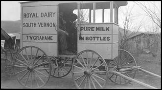 T.W. Grahame - Royal Dairy delivery wagon