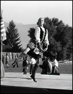 Highland dancer