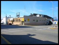 Canadian Legion building showing additions at 33rd Street and 31 Avenue
