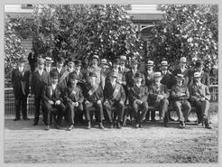 Independent Order of Foresters in front of Armstrong Hotel